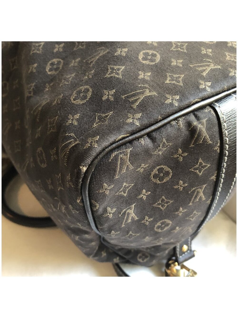 LOUIS VUITTON Idylle Speedy Bandouliere 30 Fusain Monogram Bag - Picture 11 of 16